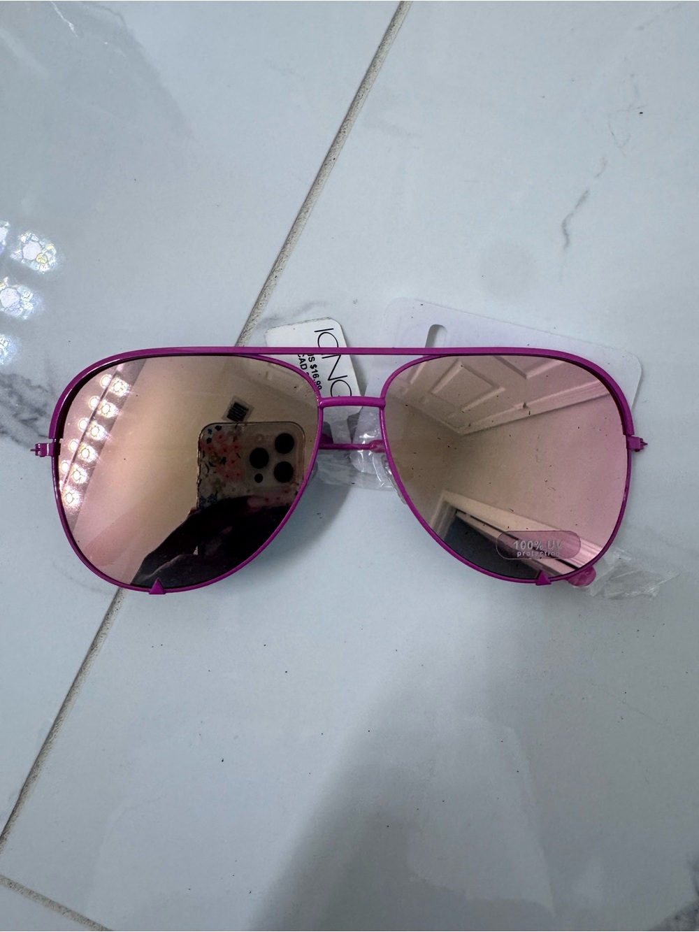 Pink Aviator Sunglasses!